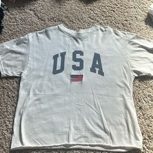 John Galt/Brandy Melville short sleeve USA shirt